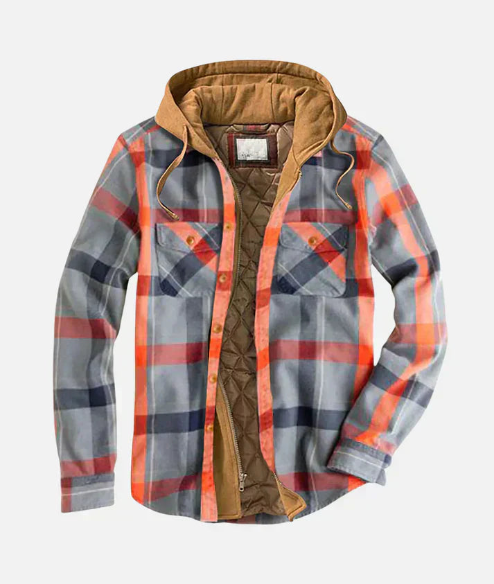 Lenoir™ | Élégante veste en patchwork à carreaux pour un look tendance