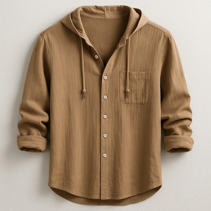 CHEMISE DE LUXE AVEC CAPUCHE