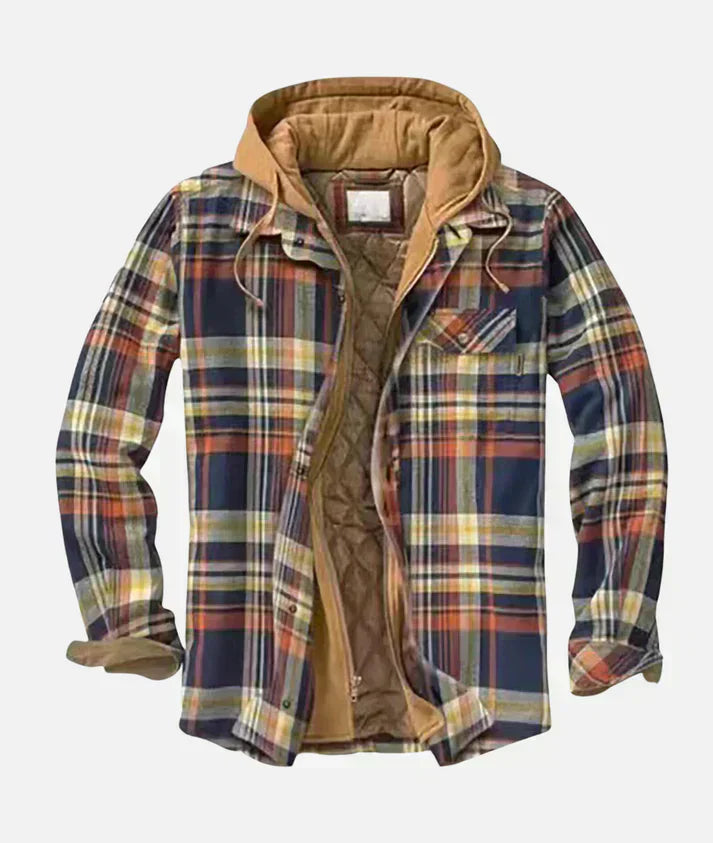 Lenoir™ | Élégante veste en patchwork à carreaux pour un look tendance