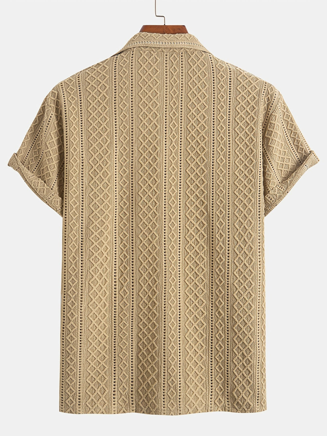 Laurent™ | Camicia Bohemien con Motivo in Rilievo