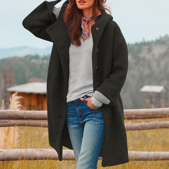 KARLA™ | Confort maximal et chaleur dans un manteau élégant pour l'automne et l'hiver