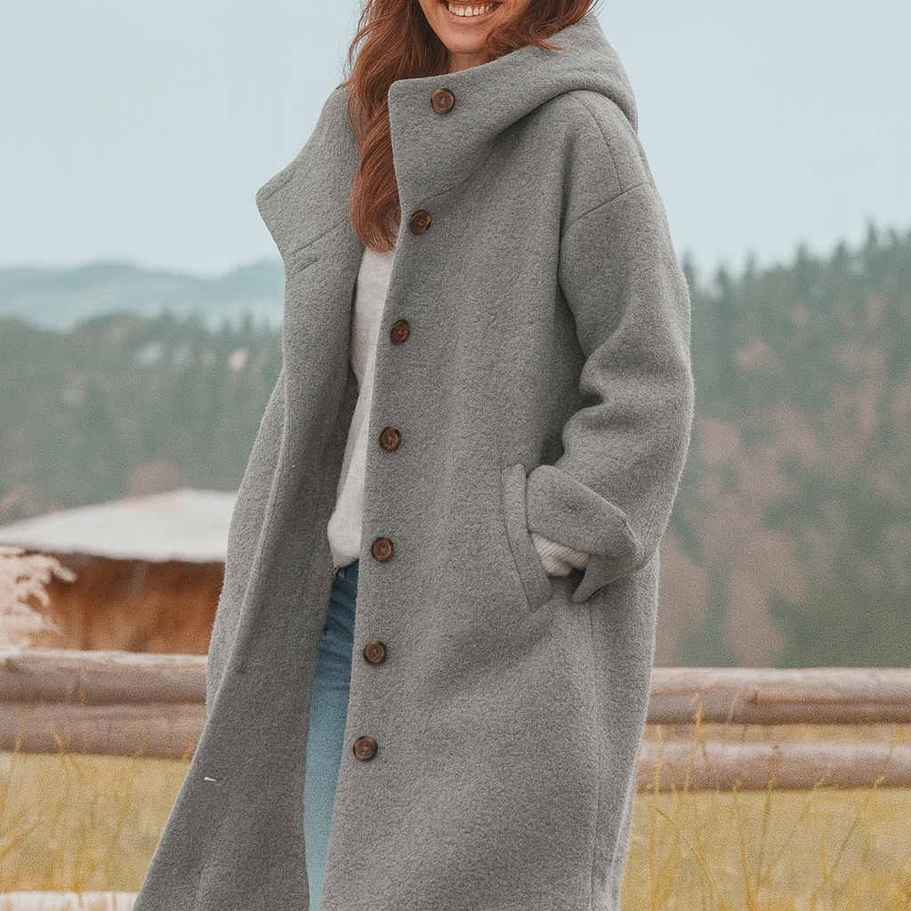 KARLA™ | Confort maximal et chaleur dans un manteau élégant pour l'automne et l'hiver
