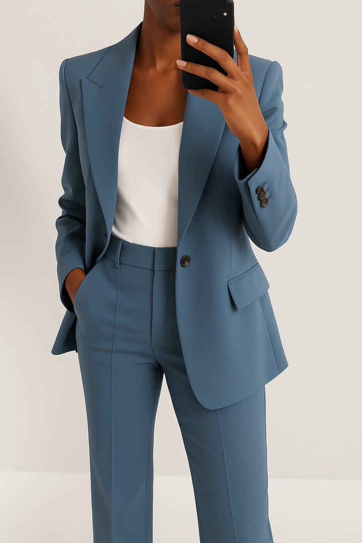 Camille | Ensemble Élégant et Classique en Tweed pour Toutes les Occasions