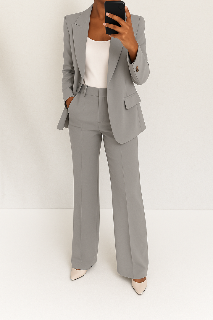 Camille | Ensemble Élégant et Classique en Tweed pour Toutes les Occasions