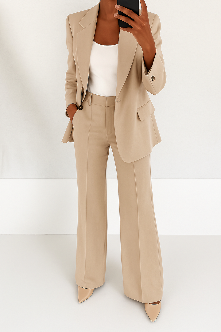 Camille | Ensemble Élégant et Classique en Tweed pour Toutes les Occasions
