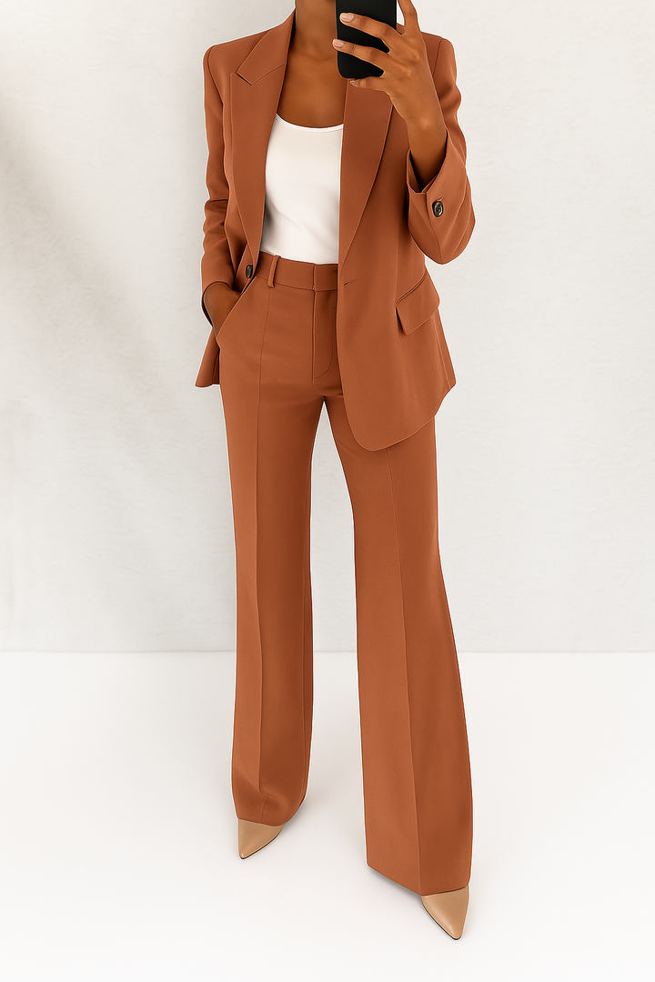 Camille | Ensemble Élégant et Classique en Tweed pour Toutes les Occasions