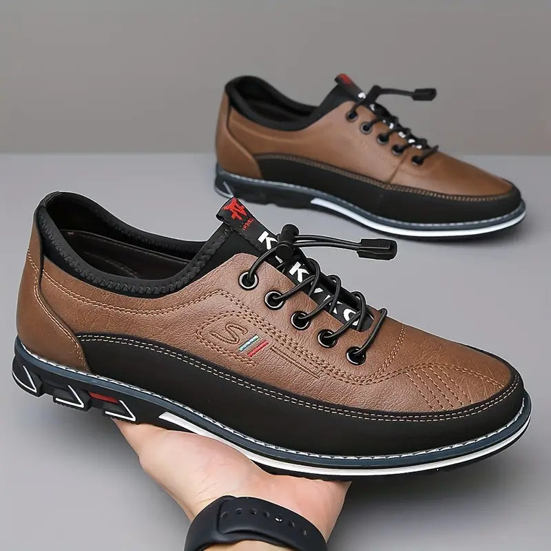 Mauro™ | Élégantes chaussures Oxford en cuir faites à la main pour un style sophistiqué