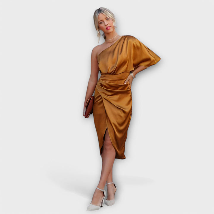 Élise - Luxe Zijde Feestjurk