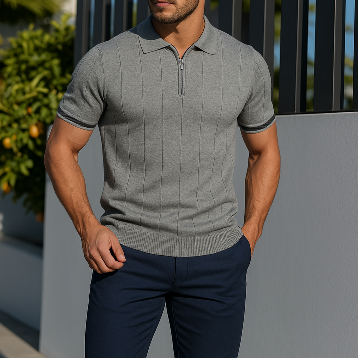 Solère Polo met rits